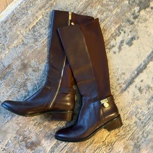 Michael Kors Leather riding boots size 10